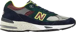 New Balance: Многоцветные кроссовки  991