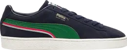 PUMA: Синие кроссовки  Suede
