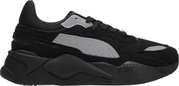 PUMA: Чёрные кроссовки  RS-X