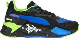 PUMA: Чёрные кроссовки  RS-X
