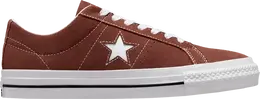 Converse: Красные кеды  One Star Pro