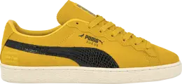 PUMA: Жёлтые кроссовки  Suede