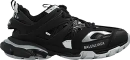 Balenciaga: Чёрные кроссовки  Track