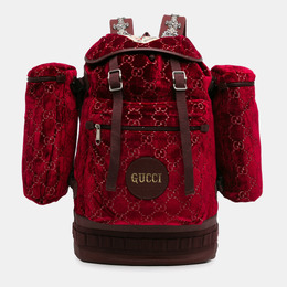 Gucci: Красный рюкзак 