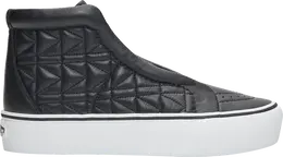 Vans: Чёрные кеды  Sk8-Hi