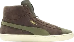 PUMA: Коричневые кроссовки  Suede