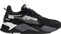 PUMA: Чёрные кроссовки  RS-X
