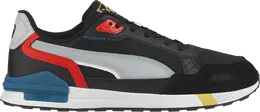 PUMA: Чёрные кроссовки 