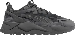 PUMA: Чёрные кроссовки  RS-X