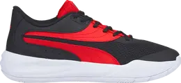 PUMA: Чёрные кроссовки 