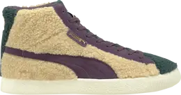 PUMA: Бежевые кроссовки  Basket
