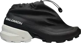 Salomon: Чёрные кроссовки 