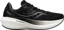 Saucony: Чёрные кроссовки 