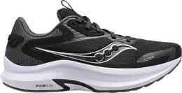 Saucony: Чёрные кроссовки 