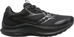 Saucony: Чёрные кроссовки 