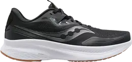 Saucony: Чёрные кроссовки 