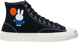 Converse: Чёрные кроссовки  Jack Purcell