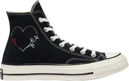 Converse: Чёрные кроссовки  Chuck 70