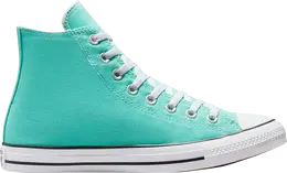 Converse: Зелёные кроссовки  Chuck Taylor All Star