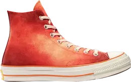 Converse: Оранжевые кроссовки  Chuck 70