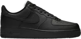 Nike: Чёрные кроссовки  Air Force 1