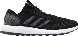 Adidas: Чёрные кроссовки  PureBoost