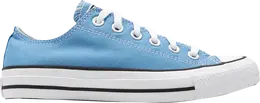 Converse: Голубые кроссовки  Chuck Taylor All Star Ox