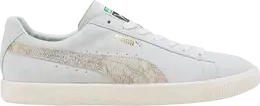 PUMA: Белые кроссовки  Suede