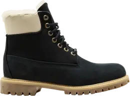 Timberland: Синие ботинки 