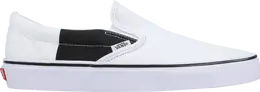 Vans: Белые кеды  Classic Slip On