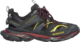 Balenciaga: Чёрные кроссовки  Track