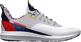 Under Armour: Белые кроссовки 