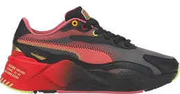 PUMA: Чёрные кроссовки  RS-X
