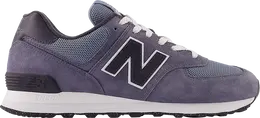 New Balance: Тёмные кроссовки  574