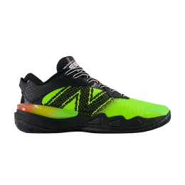 New Balance: Зелёные кроссовки 