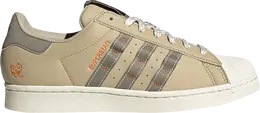Adidas: Коричневые кроссовки  Superstar