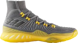 Adidas: Жёлтые кроссовки  Primeknit