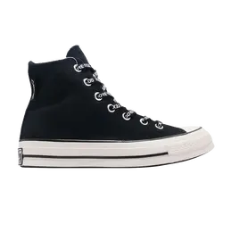 Converse: Чёрные кроссовки  Chuck 70 Hi