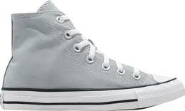 Converse: Серые кроссовки  Chuck Taylor All Star Hi