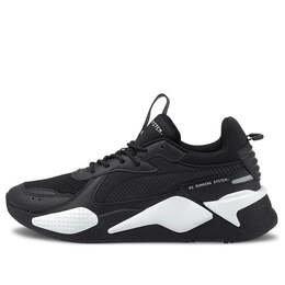 PUMA: Чёрные кроссовки  RS-X