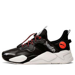 PUMA: Чёрные кроссовки  RS-X