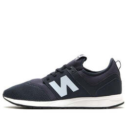 New Balance: Синие кроссовки 