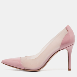 Gianvito Rossi: Розовые туфли  Plexi