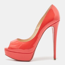 Christian Louboutin: Розовые туфли 