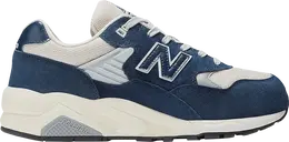 New Balance: Синие кроссовки 