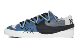 Nike: Серые кроссовки  Blazer