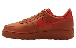 Nike: Оранжевые кроссовки  Air Force 1 Low