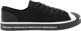 Converse: Чёрные кроссовки  Jack Purcell