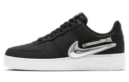 Nike: Чёрные кроссовки  Air Force 1 Low