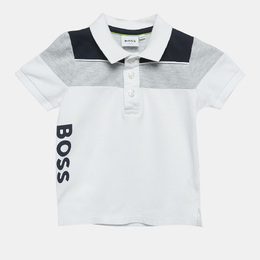 Boss By Hugo Boss: Белое поло 